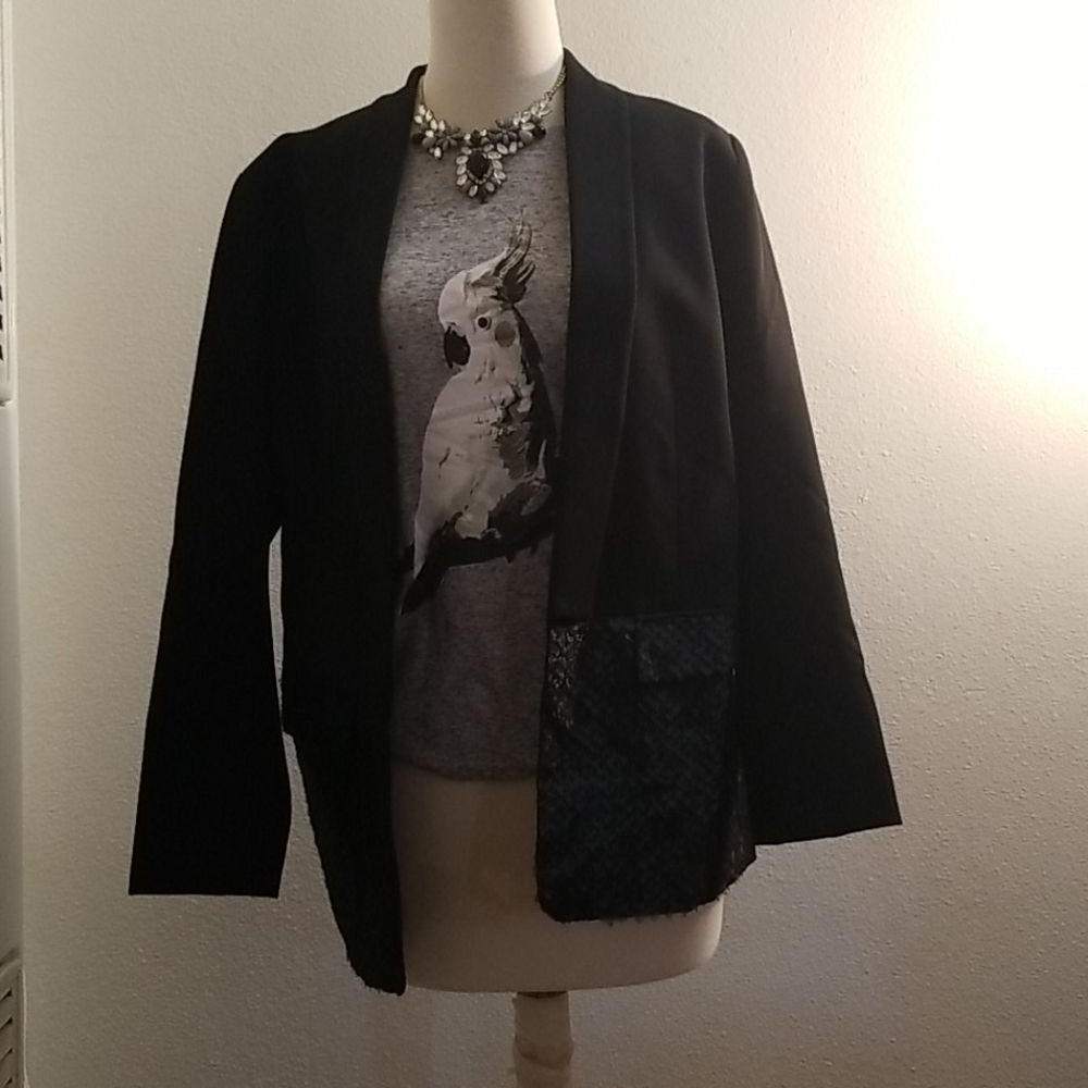 Black H&M jacket